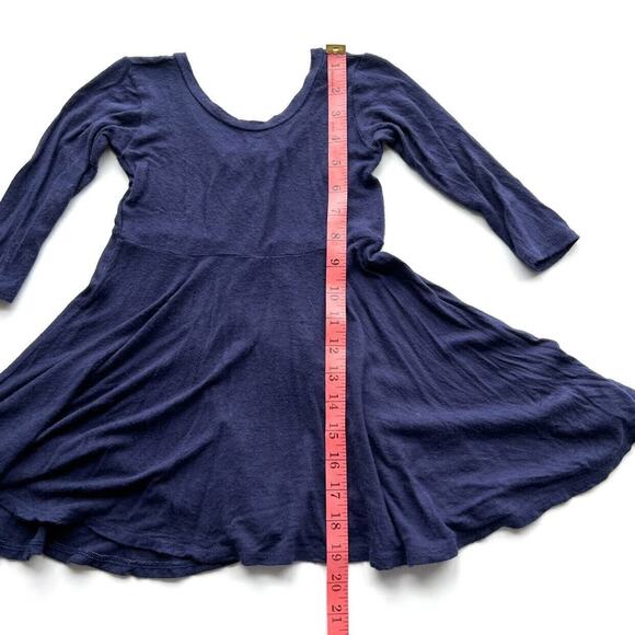 Wild Rich Kids Navy Blue Twirl Dress - Picture 3 of 7